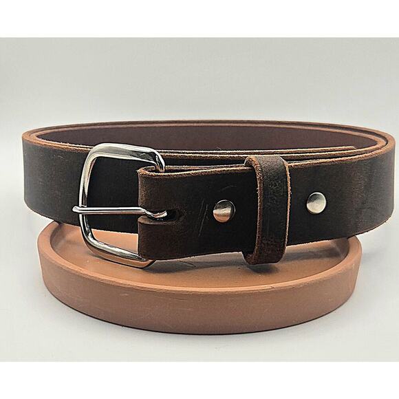 Hank Leather Goods Belts Crazy Horse Size 50 - Picture 1 of 6